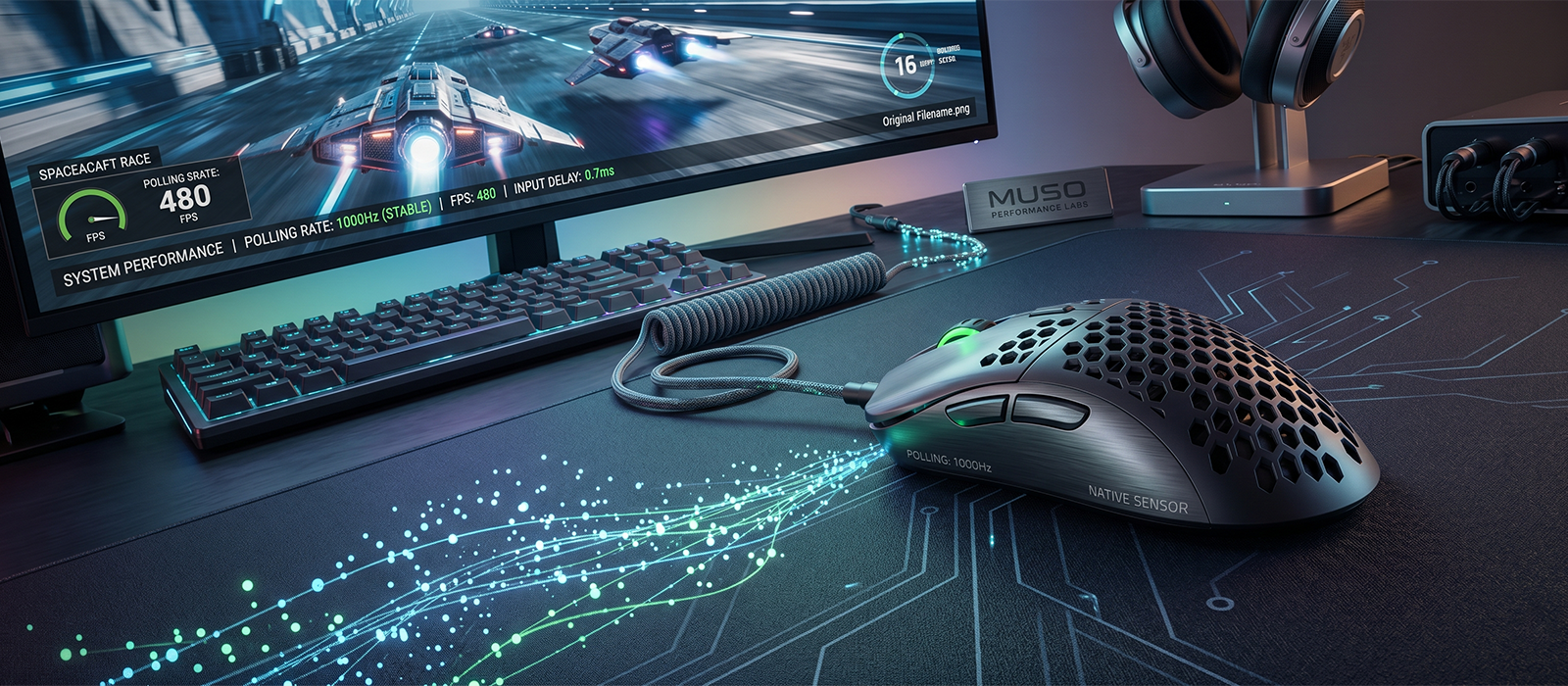 Easy 1000Hz Polling Rate for Any Mouse Without OEM Software