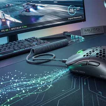 Easy 1000Hz Polling Rate for Any Mouse Without OEM Software