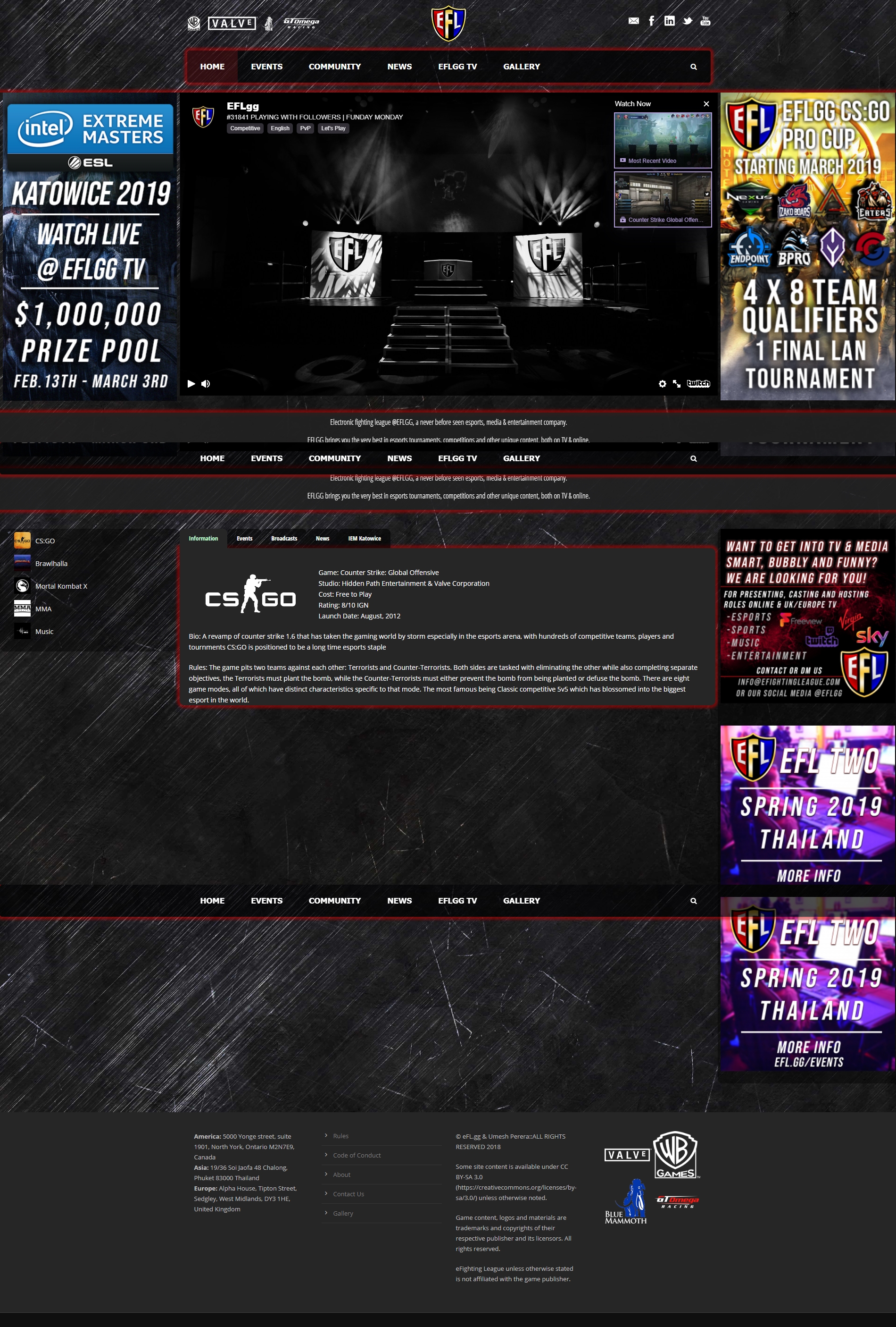 eFL.gg archived screenshot