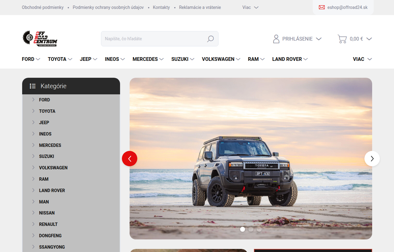 ORC / Off Road Centrum website thumbnail