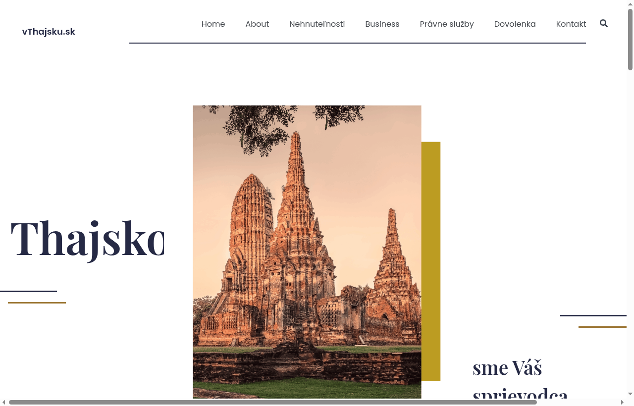 vThajsku.sk proof screenshot